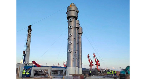 邁安德承建路易達孚亞太最大壓榨成套裝備生產線開工