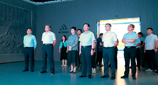 商務(wù)部市場體系建設(shè)司司長周強(qiáng)一行蒞臨邁安德調(diào)研指導(dǎo)