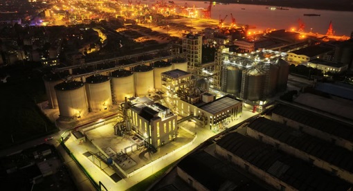 邁安德承建的路易達孚年加工96萬噸智能榨油廠